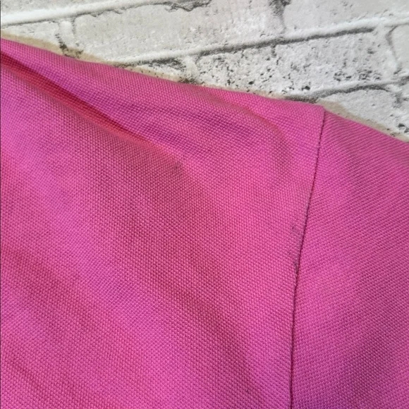 Polo Ralph Lauren mens 3XB Big pink big pony mesh cotton pique polo shirt EUC - Picture 4 of 6